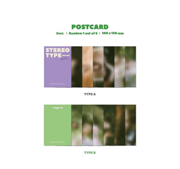 STAYC - 5th Single Album [STEREOTYPE] (ON AIR Ver.) (born ver.) kaeaguli kpopshop albums and merchandise