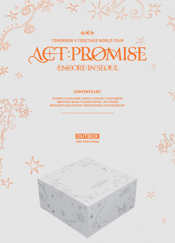 TOMORROW X TOGETHER WORLD TOUR ENCORE IN SEOUL kaeguli kpop shop albums and merchandise