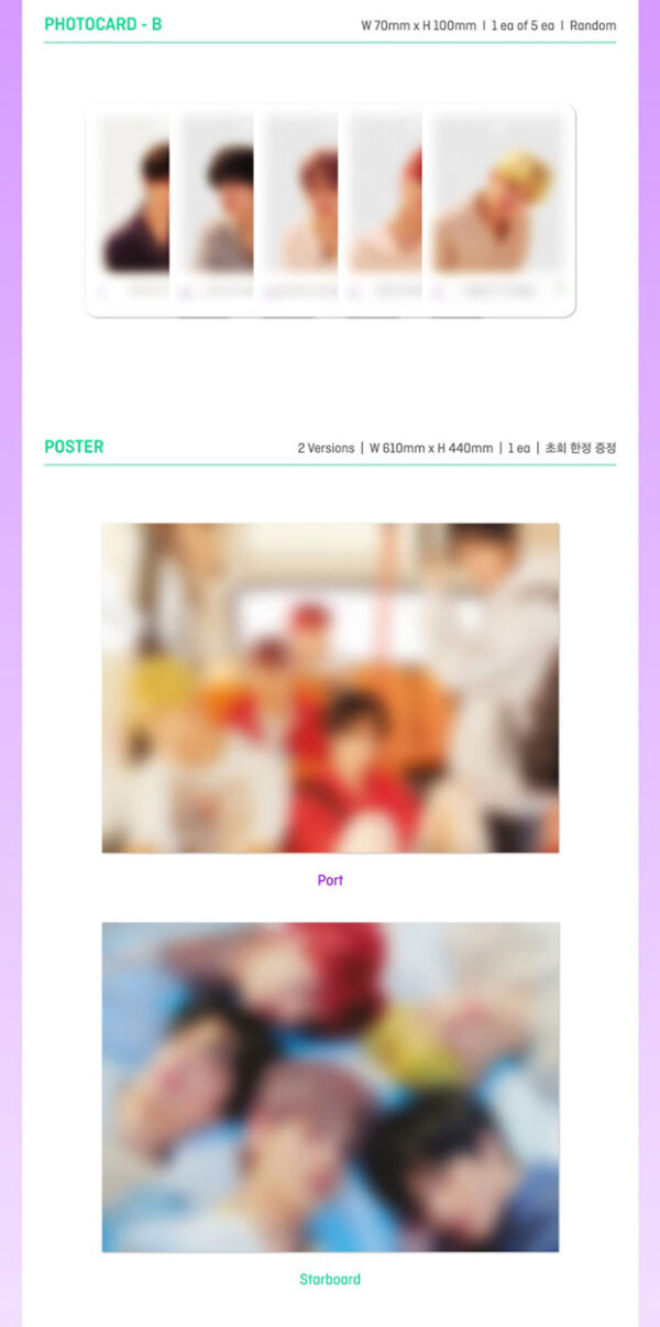 TOMORROW X TOGETHER (TXT) - Album [The Dream Chapter : ETERNITY] (STARBOARD Ver.) (port ver.) kaeaguli kpop shop albums and merchandise
