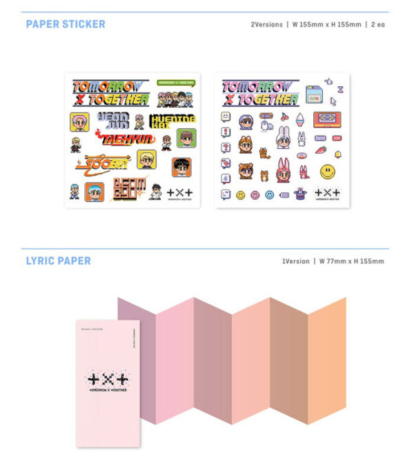 TXT - 3RD MINI ALBUM [minisode1 : Blue Hour] (VR Ver.) ( r ver. ) (ar ver.) kaeaguli kpop shop albums and merchandise