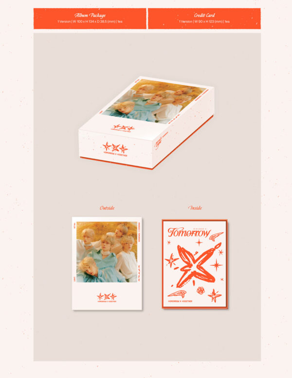TOMORROW X TOGETHER - 6TH MINI ALBUM [minisode 3: TOMORROW] (KiT Ver.) (battery included) kaeaguli kpopshop albums and merchandise