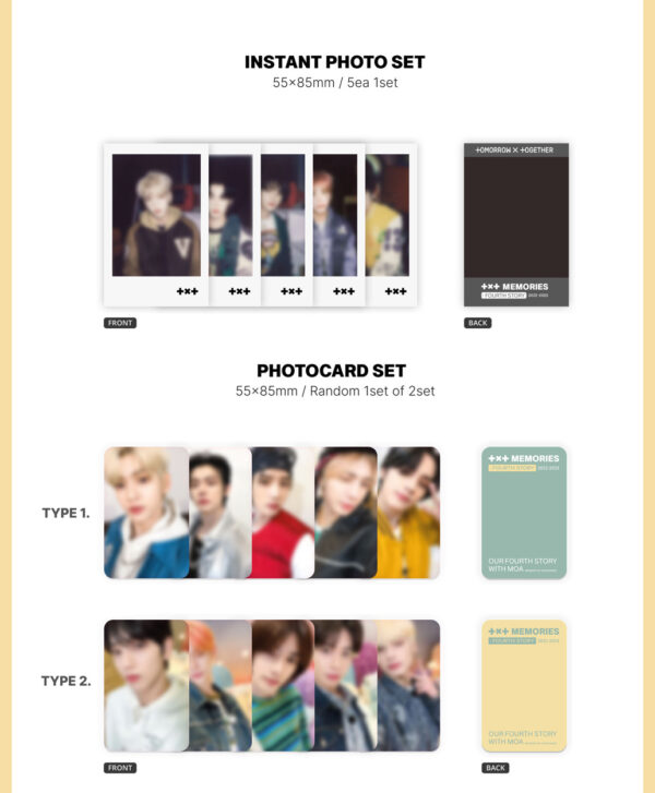 TOMORROW X TOGETHER (TXT) - TOMORROW X TOGETHER MEMORIES : FOURTH STORY kaeaguli kpopshop albums and merchandise