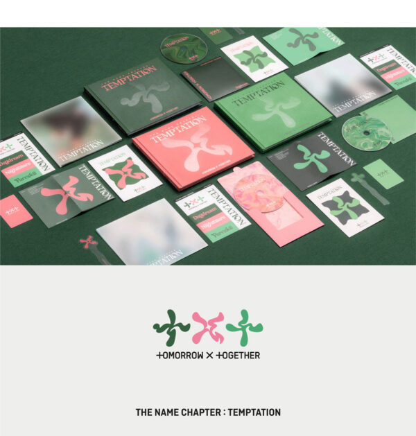 TOMORROW X TOGETHER (TXT) - THE NAME CHAPTER : TEMPTATION (DAYDREAM Ver.) (nightmare ver.) (farewell ver.) kaeaguli kpop shop albums and merchandise