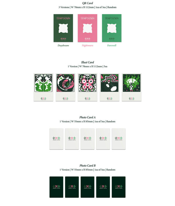TOMORROW X TOGETHER (TXT) - THE NAME CHAPTER : TEMPTATION (Weverse Ver.) kaeguli kpop shop albums and merchandise