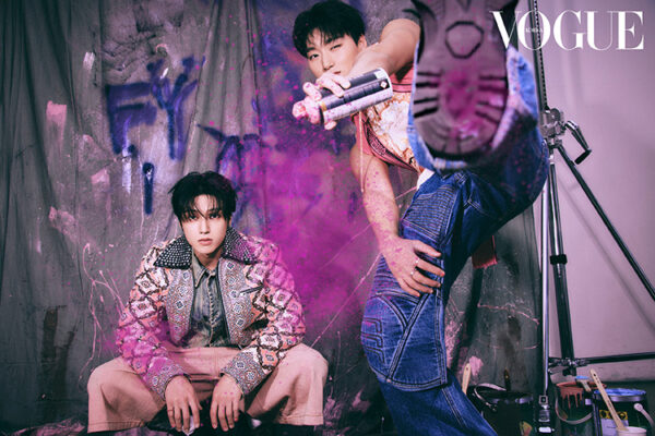 VOGUE 2024.06 (ATEEZ SAN&WOOYOUNG) kaeguli kpop shop albums and merchandise