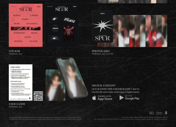 xikers – 5th mini album [HOUSE OF TRICKY : SPUR] (POCAALBUM) kaeguli kpop shop albums and merchandise