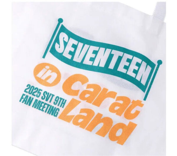SEVENTEEN - OFFICIAL MD [2025 CARAT LAND] Shopper Bag kaeguli kpop shop albums and merchandise
