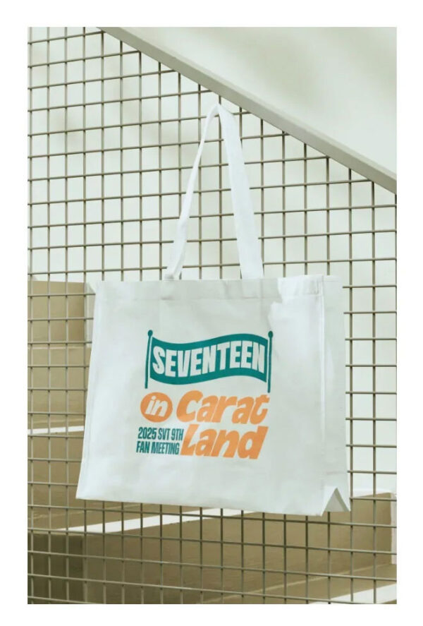 SEVENTEEN - OFFICIAL MD [2025 CARAT LAND] Shopper Bag kaeguli kpop shop albums and merchandise