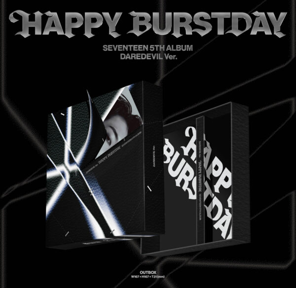 SEVENTEEN 5th Album ‘HAPPY BURSTDAY’ DAREDEVIL Ver. kaeguli kpop shop albums and merchandise