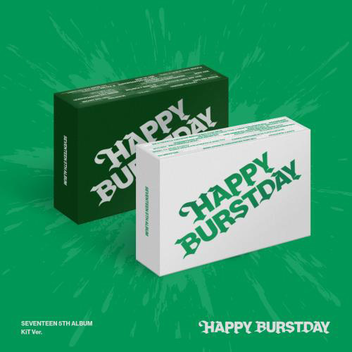 SEVENTEEN 5th Album ‘HAPPY BURSTDAY’ KiT Ver. kaeguli kpop shop albums and merchandise