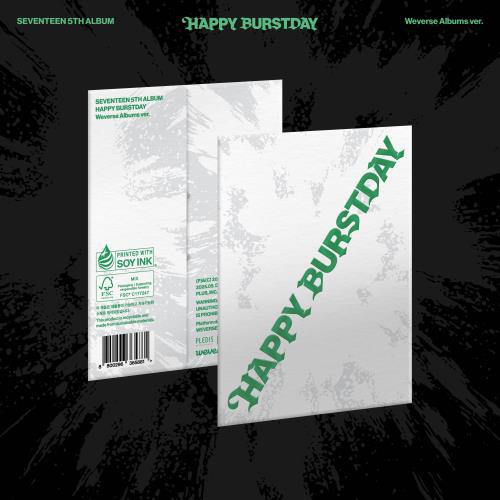 SEVENTEEN 5th Album ‘HAPPY BURSTDAY’ Weverse Albums ver. kaeguli kpop shop albums and merchandise