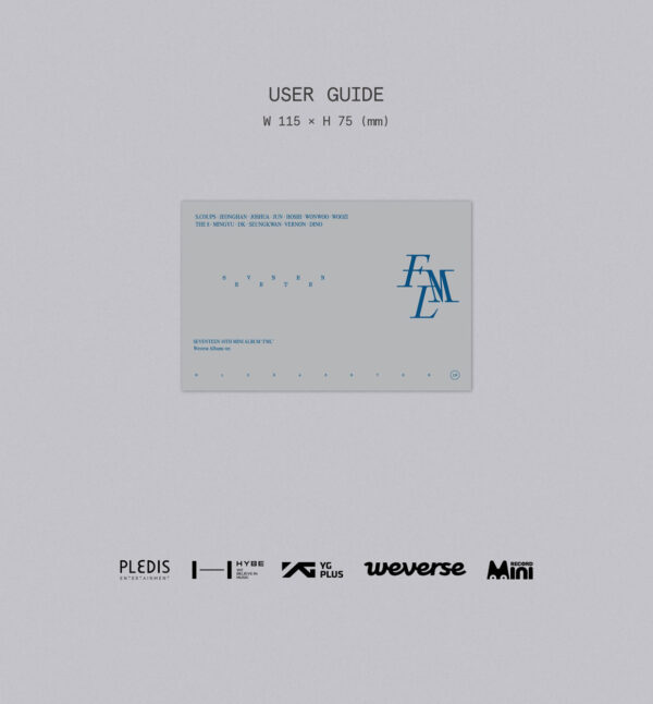 SEVENTEEN] SEVENTEEN - 10th Mini Album [FML] (Weverse Ver.) kaeguli kpop shop albums and merchandise