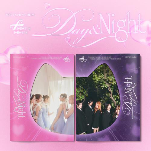 FIFTY FIFTY 3RD MINI ALBUM DAY & NIGHT (night ver.) (day ver.) kaeguli kpop shop albums and merchandise