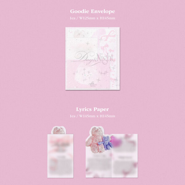 FIFTY FIFTY 3RD MINI ALBUM DAY & NIGHT (night ver.) (day ver.) kaeguli kpop shop albums and merchandise