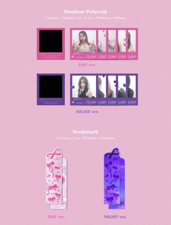 FIFTY FIFTY 3RD MINI ALBUM DAY & NIGHT (night ver.) (day ver.) kaeguli kpop shop albums and merchandise