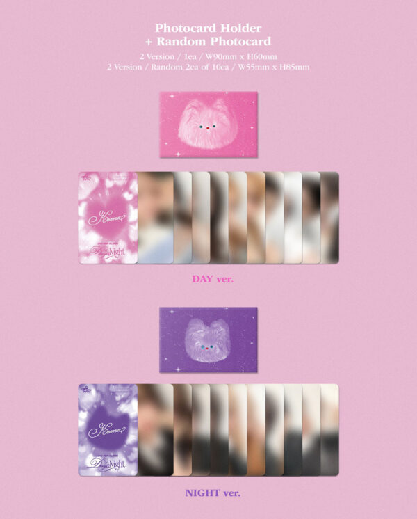 FIFTY FIFTY 3RD MINI ALBUM DAY & NIGHT (night ver.) (day ver.) kaeguli kpop shop albums and merchandise