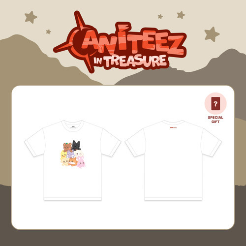 ATEEZ - [ANITEEZ in TREASURE] T-SHIRT (Large) kaeguli kpop shop albums and merchandise