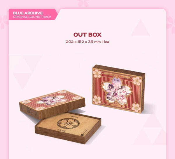 BLUE ARCHIVE 3.5th ANNIVERSARY OST – CD ALBUM PACKAGE kaeguli kpop shop albums and merchandise