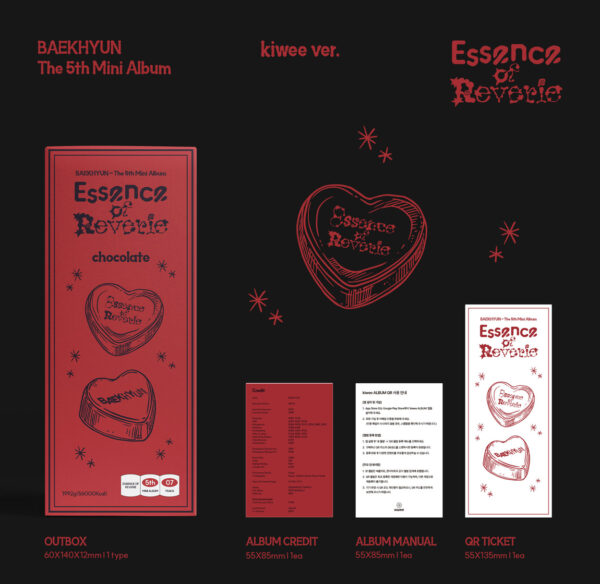 BAEKHYUN - Essence of Reverie – The 5th Mini Album (Platform Album) (kiwee Ver.) kaeguli kpop shop albums and merchandise