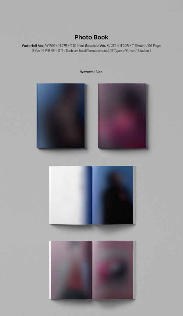 B.I - 1st Full Album [WATERFALL] (seaside) (waterfall) kaeguli kpop shop albums and merchandise