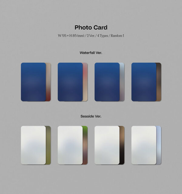 B.I - 1st Full Album [WATERFALL] (seaside) (waterfall) kaeguli kpop shop albums and merchandise