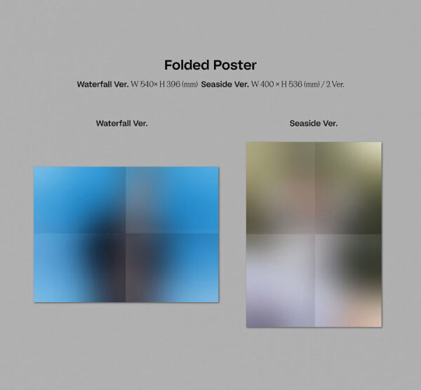B.I - 1st Full Album [WATERFALL] (seaside) (waterfall) kaeguli kpop shop albums and merchandise