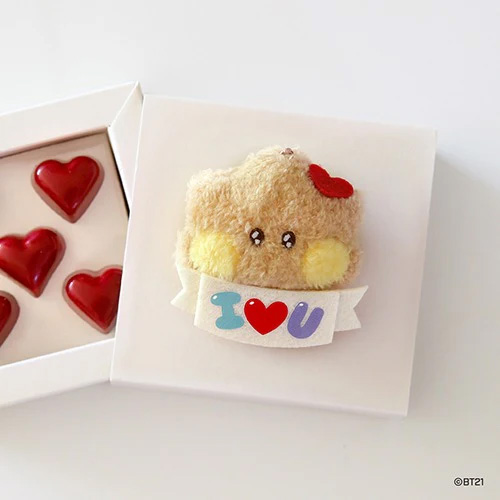 BT21 - I Love U Plush Keyring edition - SHOOKY kaeguli kpop shop albums and merchandise