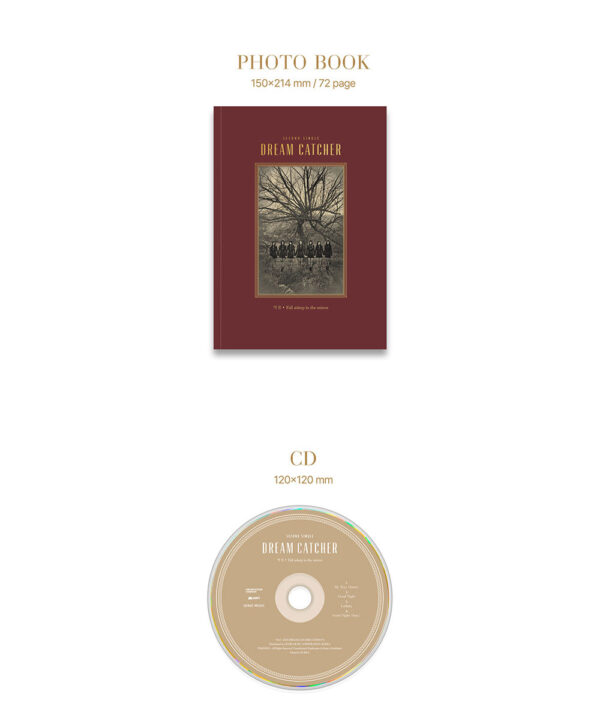 Dreamcatcher - 2ND SINGLE ALBUM [NIGHTMARE - Fall asleep in the mirror] kaeguli kpop shop albums and merchandise