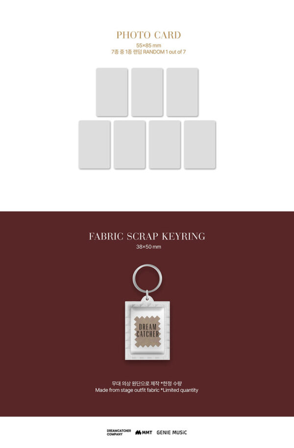 Dreamcatcher - 2ND SINGLE ALBUM [NIGHTMARE - Fall asleep in the mirror] kaeguli kpop shop albums and merchandise