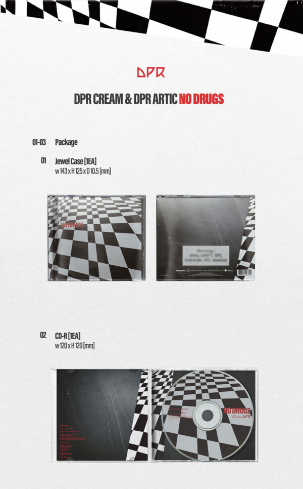 DPR CREAM & DPR ARTIC - [NO DRUGS] kaeguli kpop shop albums and merchandise