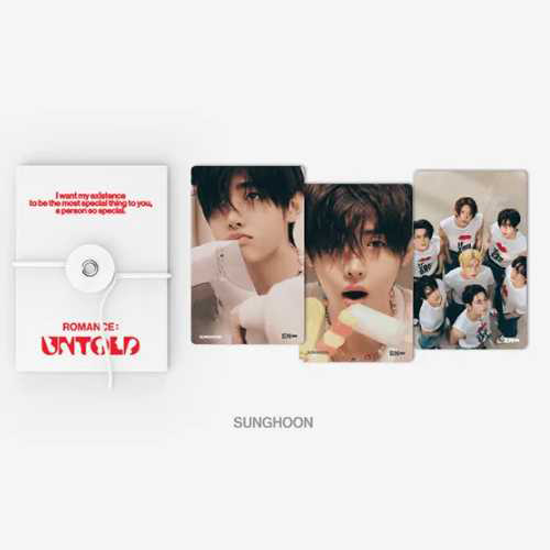 ENHYPEN 3D Lenticular Panorama Package (ROMANCE UNTOLD) (SUNGHOON) kaeguli kpop shop albums and merchandise
