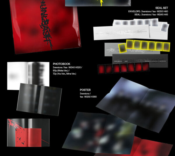 ENHYPEN - DESIRE : UNLEASH [MAKE Ver. / YOU Ver. / MINE Ver.] kaeguli kpop shop albums and merchandise