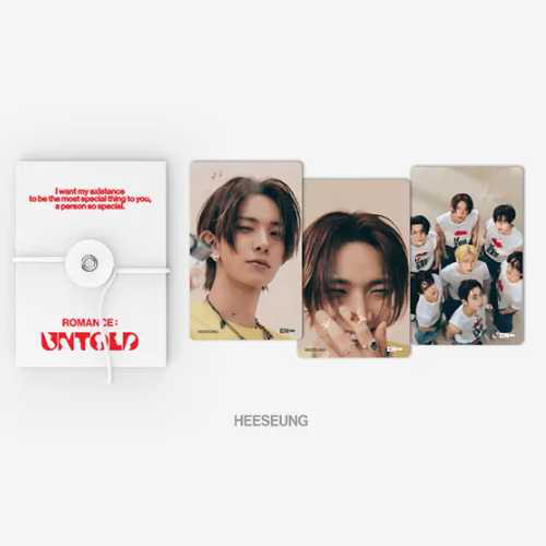 ENHYPEN 3D Lenticular Panorama Package (ROMANCE UNTOLD) (HEESEUNG) kaeguli kpop albums and merchandise