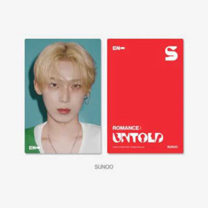 ENHYPEN 3D Lenticular Postcard (ROMANCE UNTOLD) (SUNOO) kaeguli kpop albums and merchandise