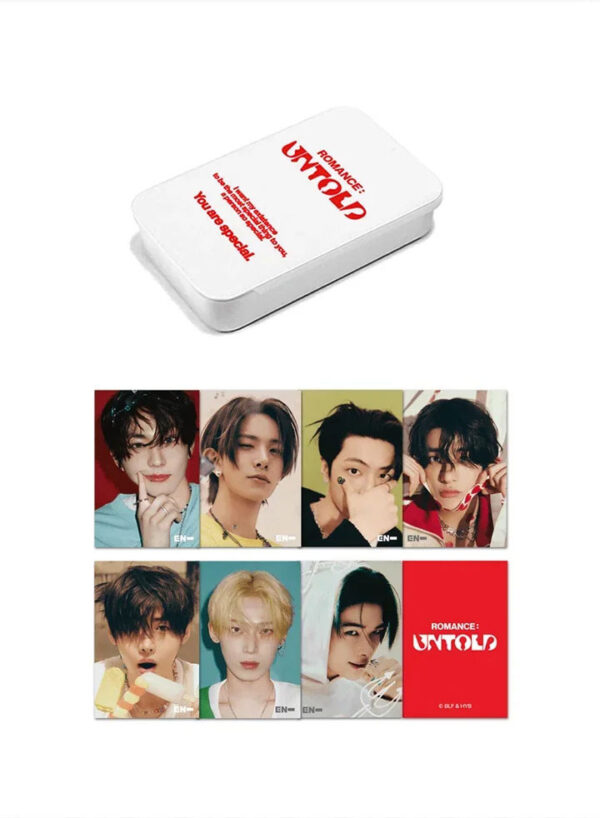 ENHYPEN 3D Lenticular Tin Case (ROMANCE UNTOLD) kaeguli kpop albums and merchandise