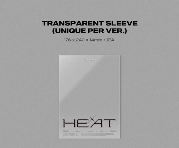 (G)I-DLE - Special Album [HEAT] (SLEEVE BLAZE Ver) kaeguli kpop shop albums and merchandise