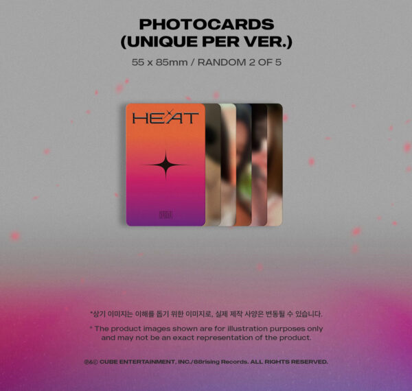 (G)I-DLE - Special Album [HEAT] (SLEEVE BLAZE Ver) kaeguli kpop shop albums and merchandise