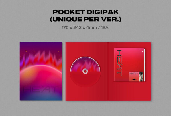 (G)I-DLE - Special Album [HEAT] (SLEEVE FLARE Ver.) kaeguli kpop shop albums and merchandise