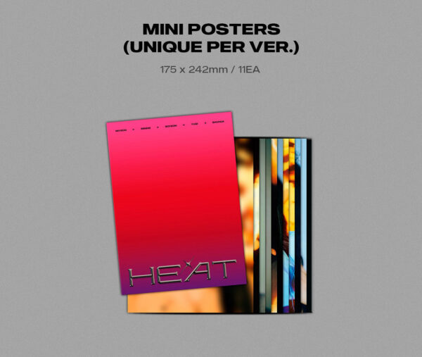 (G)I-DLE - Special Album [HEAT] (SLEEVE FLARE Ver.) kaeguli kpop shop albums and merchandise