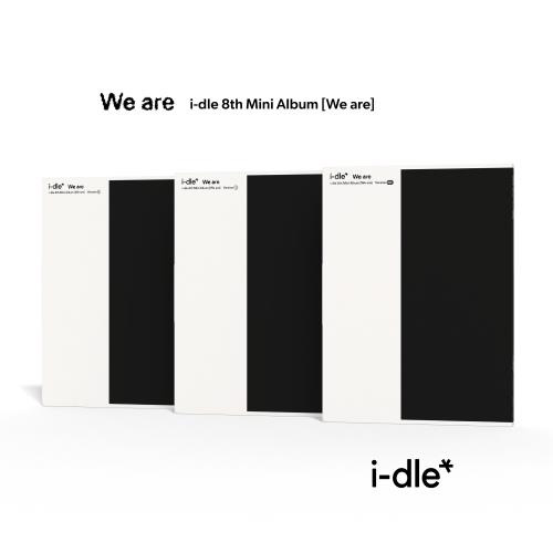 i-dle - 8th mini album [WE ARE] (a) (b) © kaeguli kpop shop albums and merchandise