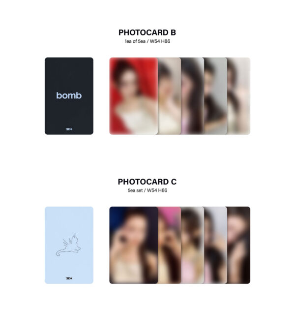 ILLIT - 3rd Mini Album [bomb] (Weverse Albums ver.) kaeguli kpop shop albums and merchandise