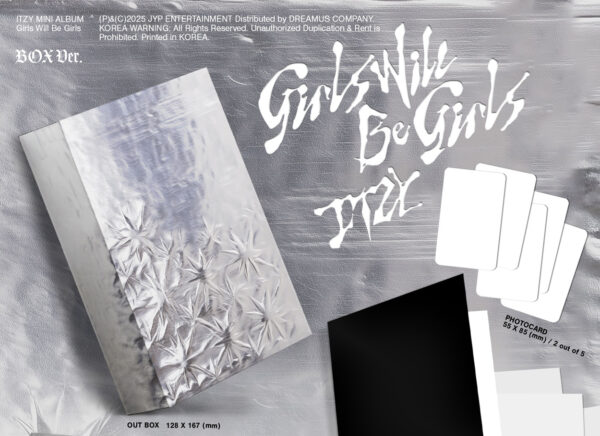 ITZY - [Girls Will Be Girls] (Box Ver.) kaeguli kpop shop albums and merchandise
