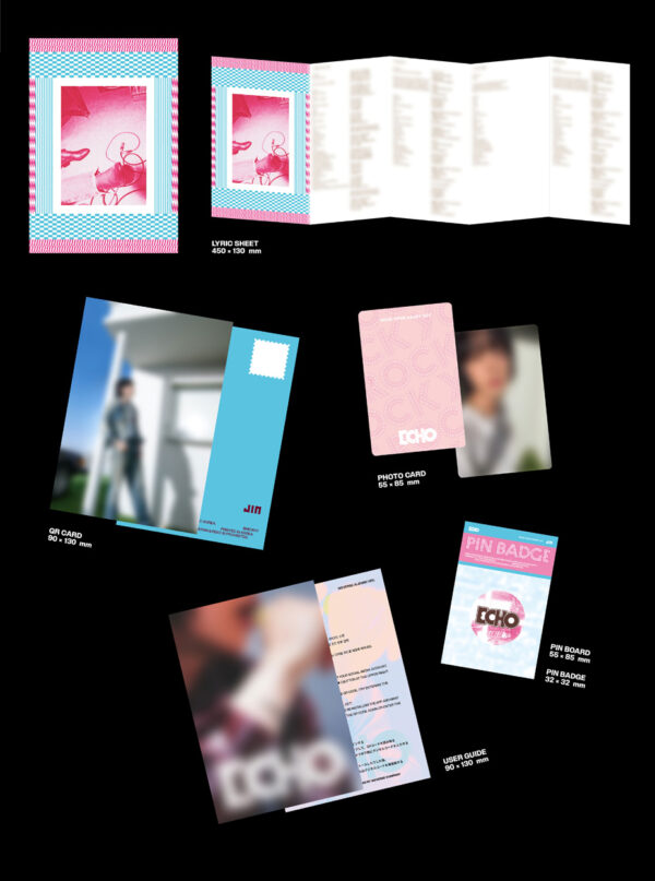 Jin - 2nd Mini Album 'Echo (Weverse Albums ver.) kaeguli kpop shop albums and merchandise