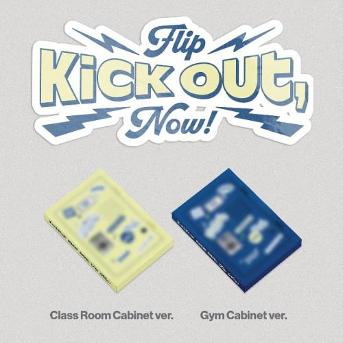 KickFlip - 2nd mini album [Kick Out, Flip Now!] (Platform Ver.) (class room cabinet ver.) (gym cabinet ver.) kaeguli kpop shop albums and merchandise