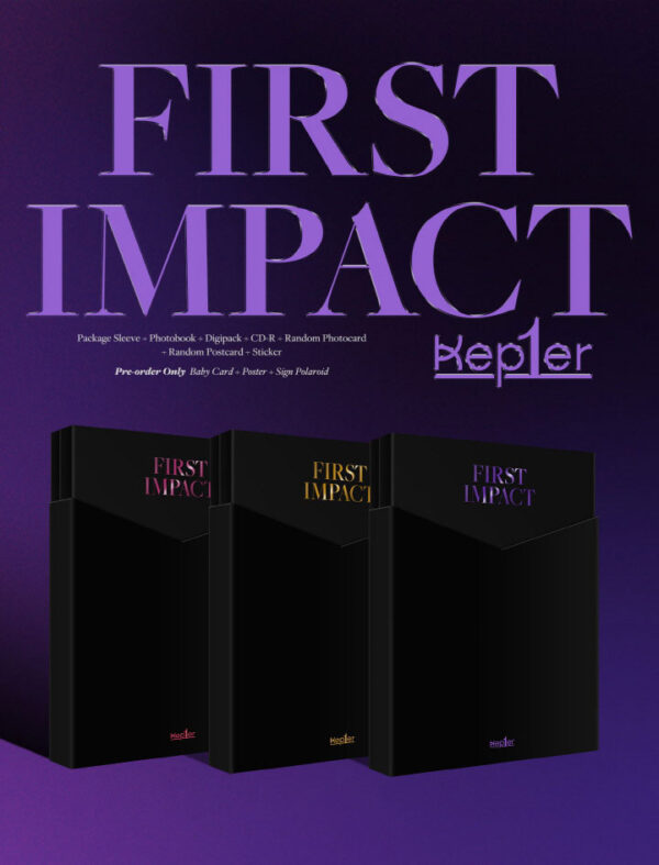 [KEP1ER] Kep1er - 1ST MINI ALBUM [FIRST IMPACT] (connect) (connec 0) (connect 1) kaeguli kpop shop albums and merchandise
