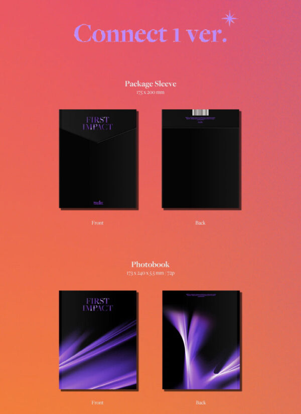 [KEP1ER] Kep1er - 1ST MINI ALBUM [FIRST IMPACT] (connect) (connec 0) (connect 1) kaeguli kpop shop albums and merchandise