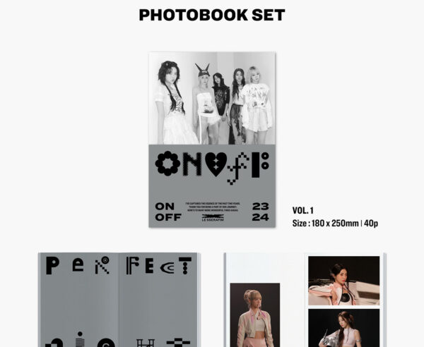 LE SSERAFIM ON-OFF 23-24 kaeguli kpop shop albums and merchandise