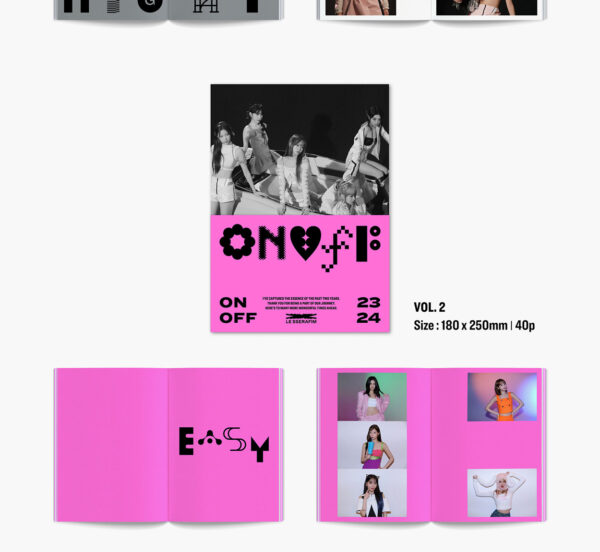 LE SSERAFIM ON-OFF 23-24 kaeguli kpop shop albums and merchandise