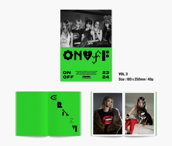 LE SSERAFIM ON-OFF 23-24 kaeguli kpop shop albums and merchandise