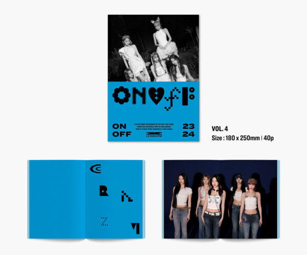 LE SSERAFIM ON-OFF 23-24 kaeguli kpop shop albums and merchandise